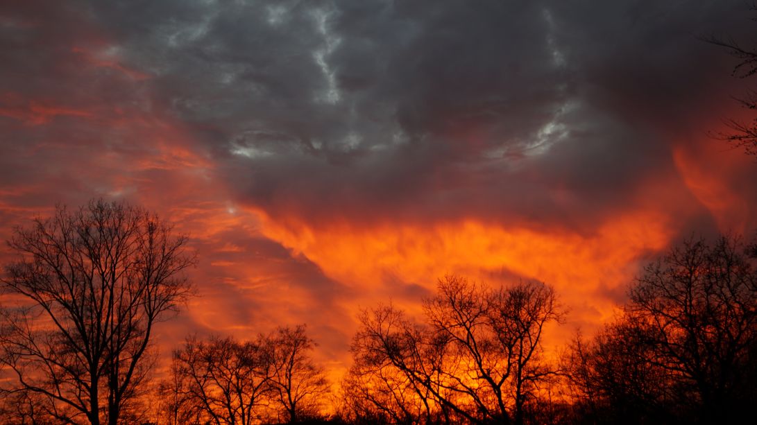 Sonnenuntergang - Der Himmel brennt