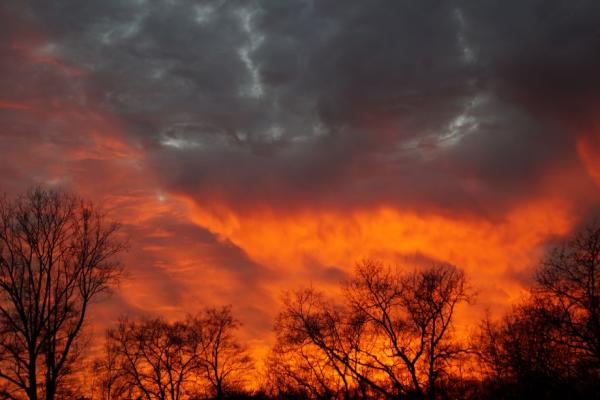 Sonnenuntergang - Der Himmel brennt